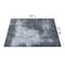 World Rug Gallery Contemporary Distressed Abstract Machine Washable Dark Gray Area Rug 5'x7' 5075DARKGRAY5X7 - alternate 3